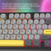 Клавиатура Ajazz AF98 Black USB-C Black Gray Yellow (AF98-BGY)