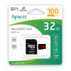 Карта памяти MicroSDHC 32GB UHS-I Class 10 Apacer + SD адаптер (AP32GMCSH10UB-R)