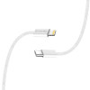Кабель ColorWay USB Type-C - Lightning (M/M), (braided cotton) (PD Fast Charging 27W), 2 м, Gray (CW-CBPDCL068-GR)