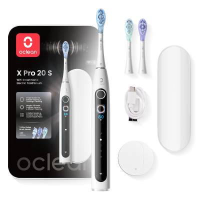 Умная зубная электрическая щетка Oclean X Pro 20 Set Electric Toothbrush White (6970810556971)