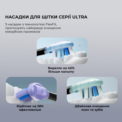 Умная зубная электрическая щетка Oclean X Pro 20 Set Electric Toothbrush White (6970810556971)