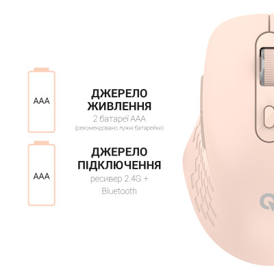 Беспроводная мышь OfficePro M230P Pink Беспроводная мышь OfficePro M230P Pink