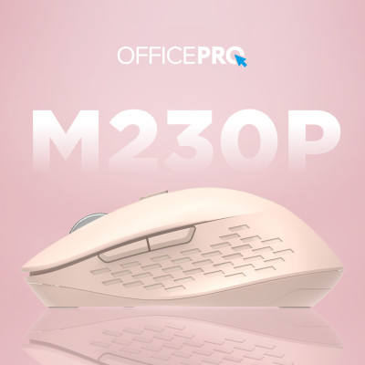 Беспроводная мышь OfficePro M230P Pink Беспроводная мышь OfficePro M230P Pink