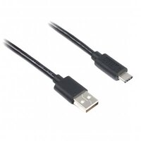 Кабель Cablexpert USB - USB Type-C V 2.0 (M/M), 1 м, чорний (CCP-USB2-AMCM-1M)