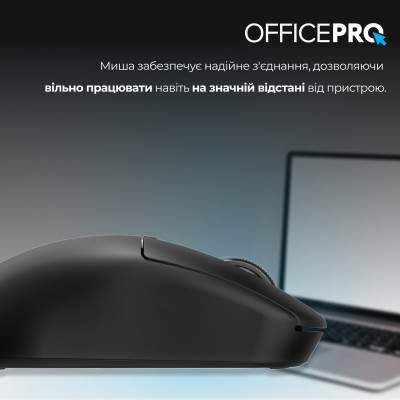 Беспроводная мышь OfficePro M307B Black