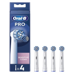 Насадка для зубної електрощітки Braun Oral-B Pro Sensitive Clean EB60X (4 шт)