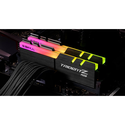 Модуль памяти DDR4 2x16GB/3200 G.Skill Trident Z RGB (F4-3200C16D-32GTZR) Модуль памяти DDR4 2x16GB/3200 G.Skill Trident Z RGB (F4-3200C16D-32GTZR)