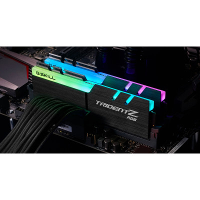 Модуль памяти DDR4 2x16GB/3200 G.Skill Trident Z RGB (F4-3200C16D-32GTZR) Модуль памяти DDR4 2x16GB/3200 G.Skill Trident Z RGB (F4-3200C16D-32GTZR)