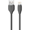 Кабель Baseus Jelly Liquid Silica Gel USB - Lightning (M/M), 2.4 A, 2 м, Black (CAGD000101)