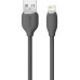 Кабель Baseus Jelly Liquid Silica Gel USB - Lightning (M/M), 2.4 A, 2 м, Black (CAGD000101) Кабель Baseus Jelly Liquid Silica Gel USB - Lightning (M/M), 2.4 A, 2 м, Black (CAGD000101)