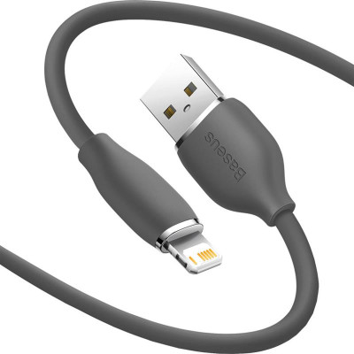 Кабель Baseus Jelly Liquid Silica Gel USB - Lightning (M/M), 2.4 A, 2 м, Black (CAGD000101) Кабель Baseus Jelly Liquid Silica Gel USB - Lightning (M/M), 2.4 A, 2 м, Black (CAGD000101)