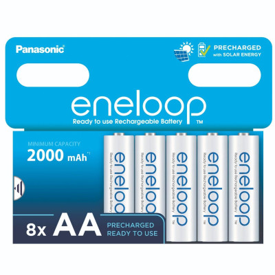 Акумулятори Panasonic Eneloop AA/HR06 NI-MH 2000 mAh BL 8 шт