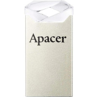Флеш-накопитель USB 64GB Apacer AH111 Silver/Cystal (AP64GAH111CR-1)