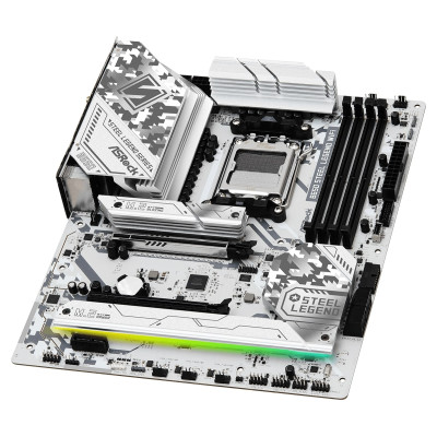 Материнська плата ASRock B650 Steel Legend WiFi Socket AM5 Материнська плата ASRock B650 Steel Legend WiFi Socket AM5
