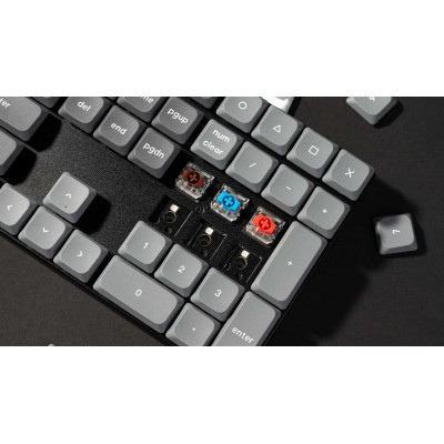 Беспроводная клавиатура Keychron K5 Max, Gateron MX 2.0 Brown, Hot-Swap, RGB UA Black (K5M-H3-UA)