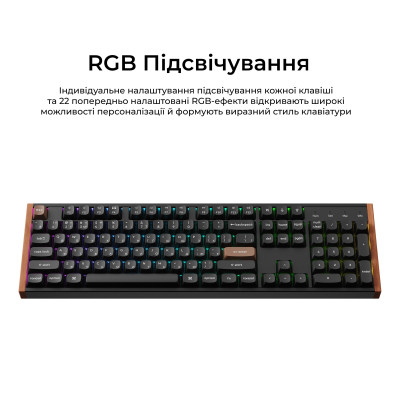 Беспроводная клавиатура Keychron K10 HE Magnetic Switch Black RGB (K10H-F1-UA)
