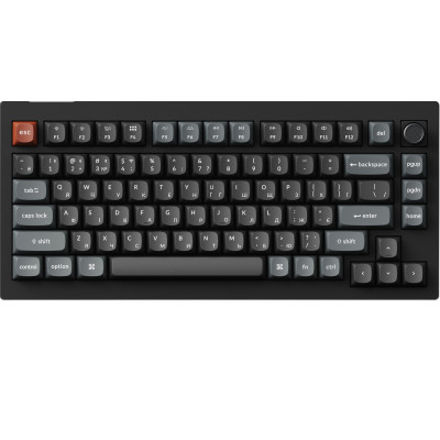 Беспроводная клавиатура Keychron V1 Ultra Keychron Red Switch Black RGB (V1U-D1-UA)