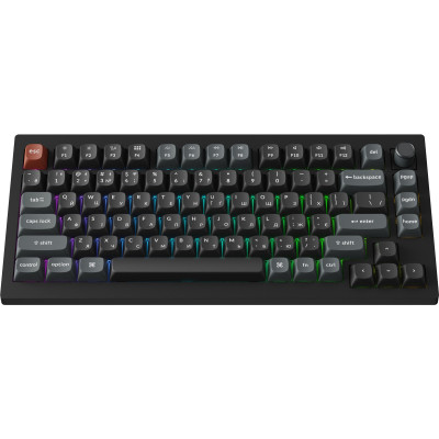 Беспроводная клавиатура Keychron V1 Ultra Keychron Red Switch Black RGB (V1U-D1-UA)