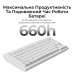 Беспроводная клавиатура Keychron V1 Ultra Keychron Red Switch White RGB (V1U-F1-UA)