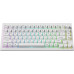 Беспроводная клавиатура Keychron V1 Ultra Keychron Red Switch White RGB (V1U-F1-UA)