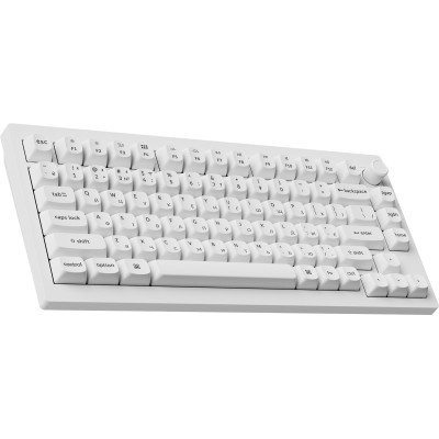 Беспроводная клавиатура Keychron V1 Ultra Keychron Red Switch White RGB (V1U-F1-UA)