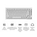 Беспроводная клавиатура Keychron V1 Ultra Keychron Red Switch White RGB (V1U-F1-UA)