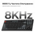 Беспроводная клавиатура Keychron V3 Ultra Keychron Red Switch Black RGB (V3U-D1-UA)