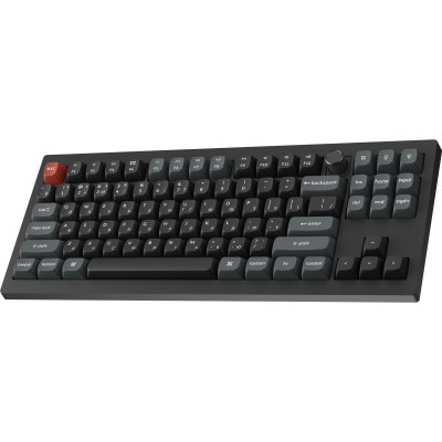 Беспроводная клавиатура Keychron V3 Ultra Keychron Red Switch Black RGB (V3U-D1-UA)