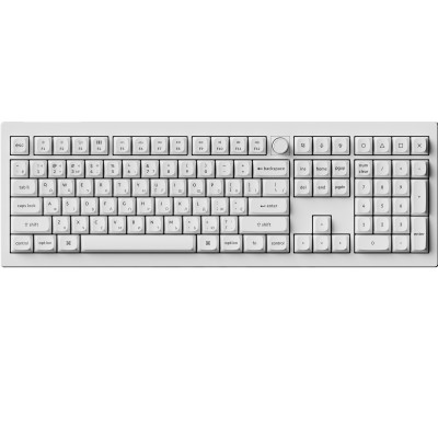 Беспроводная клавиатура Keychron V6 Ultra Keychron Red Switch White RGB (V6U-F1-UA)