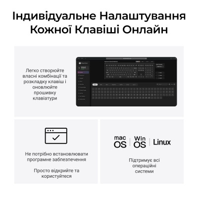 Беспроводная клавиатура Keychron V6 Ultra Keychron Red Switch White RGB (V6U-F1-UA)
