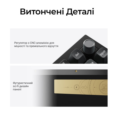 Беспроводная клавиатура Keychron Q1 Ultra Keychron Red Switch Black RGB (Q1U-M1-UA)
