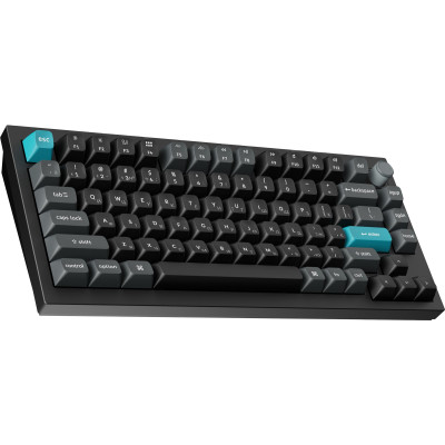 Беспроводная клавиатура Keychron Q1 Ultra Keychron Red Switch Black RGB (Q1U-M1-UA)