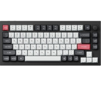 Клавіатура бездротова Keychron Q1 HE Magnetic Switch Black RGB (Q1H-M1-UA)