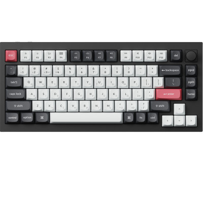 Беспроводная клавиатура Keychron Q1 HE Magnetic Switch Black RGB (Q1H-M1-UA)