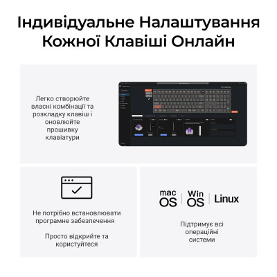 Беспроводная клавиатура Keychron Q6 HE Magnetic Switch Black RGB (Q6H-M1-UA)