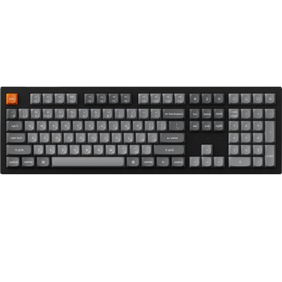 Беспроводная клавиатура Keychron K10 Max Keychron Super Banana Switch Black RGB (K10M-H4-UA)
