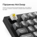 Беспроводная клавиатура Keychron K10 Max Keychron Super Banana Switch Black RGB (K10M-H4-UA)