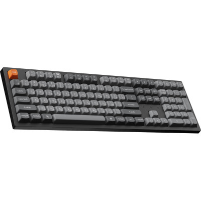 Беспроводная клавиатура Keychron K10 Max Keychron Super Banana Switch Black RGB (K10M-H4-UA)