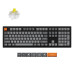 Беспроводная клавиатура Keychron K10 Max Keychron Super Banana Switch Black RGB (K10M-H4-UA)