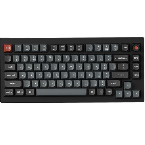 Клавиатура Keychron V1 8K Keychron Super Red Switch Black RGB (V1W-D1-UA)