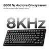 Клавиатура Keychron V1 8K Keychron Super Red Switch Black RGB (V1W-D1-UA)