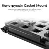 Клавиатура Keychron V1 8K Keychron Super Red Switch Black RGB (V1W-D1-UA)