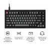 Клавиатура Keychron V1 8K Keychron Super Red Switch Black RGB (V1W-D1-UA)