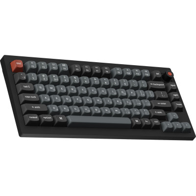 Клавиатура Keychron V1 8K Keychron Super Red Switch Black RGB (V1W-D1-UA)