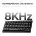 Клавиатура Keychron V1 8K Keychron Super Red Switch Black RGB (V1W-D1-UA)