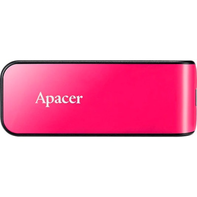 Флеш-накопичувач USB 64GB Apacer AH334 Pink (AP64GAH334P-1) Флеш-накопичувач USB 64GB Apacer AH334 Pink (AP64GAH334P-1)