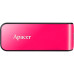Флеш-накопичувач USB 64GB Apacer AH334 Pink (AP64GAH334P-1) Флеш-накопичувач USB 64GB Apacer AH334 Pink (AP64GAH334P-1)