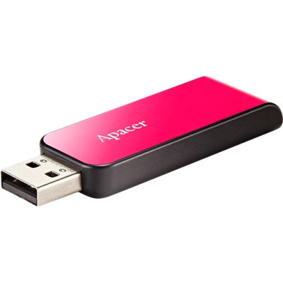 Флеш-накопичувач USB 64GB Apacer AH334 Pink (AP64GAH334P-1) Флеш-накопичувач USB 64GB Apacer AH334 Pink (AP64GAH334P-1)