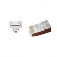 Коннектор RJ 45 Cablexpert (LC-PTF-01/50) экранированный, с позолоченными контактами, 50 шт/уп