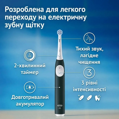 Зубна електрощітка Braun Oral-B iO Series 2 iOS2.1C9.0 Green Зубна електрощітка Braun Oral-B iO Series 2 iOS2.1C9.0 Green